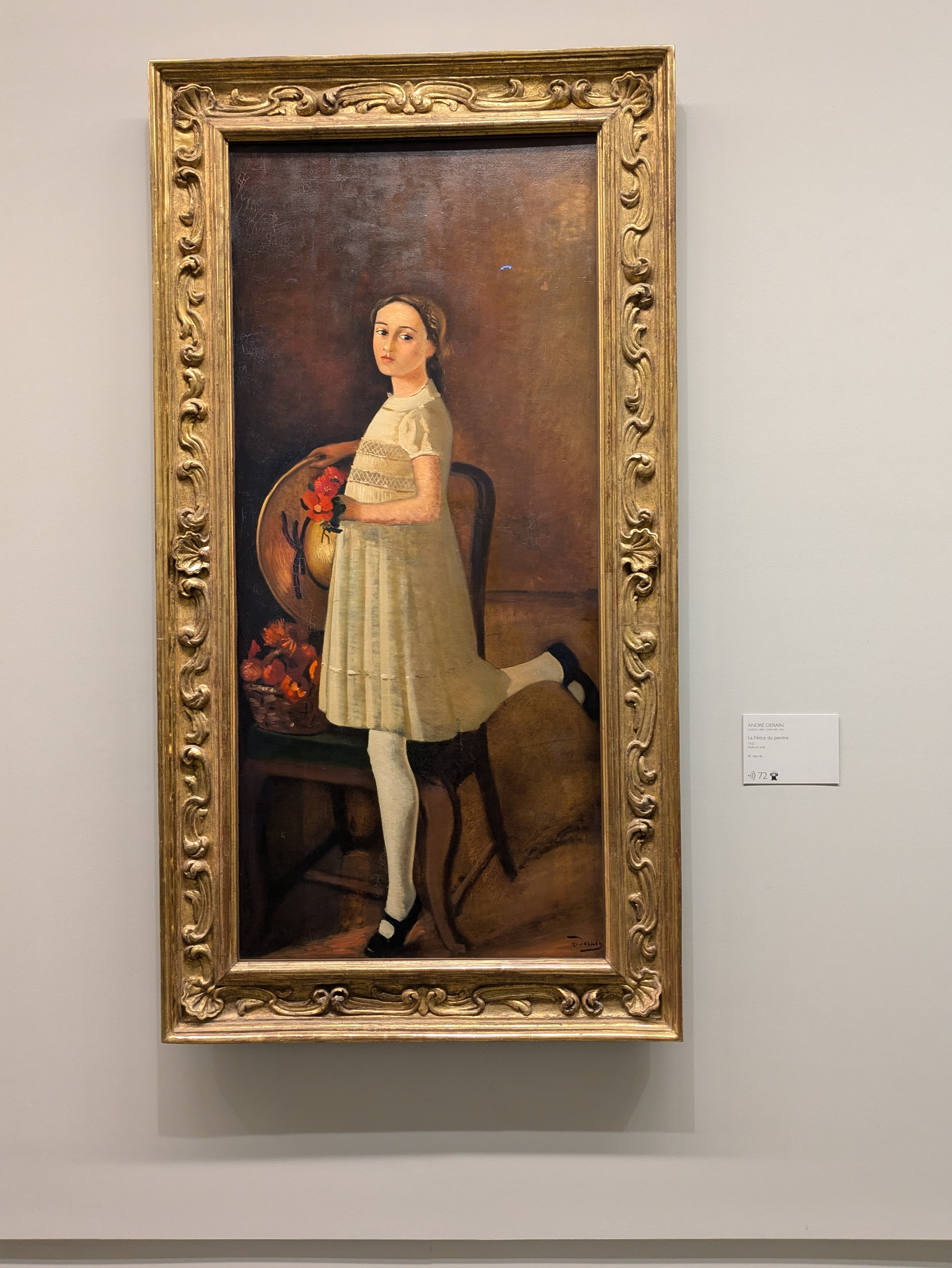 Derain’s portrait ‘The Niece of the Painter’
