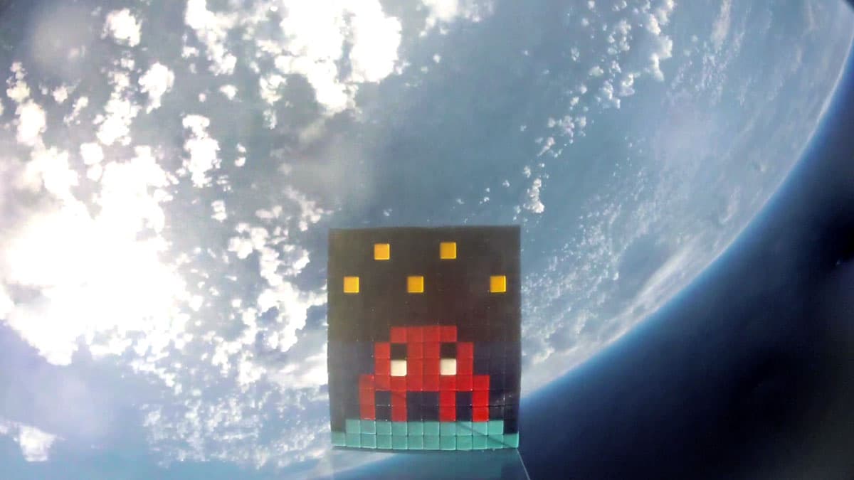 An Invader in Space