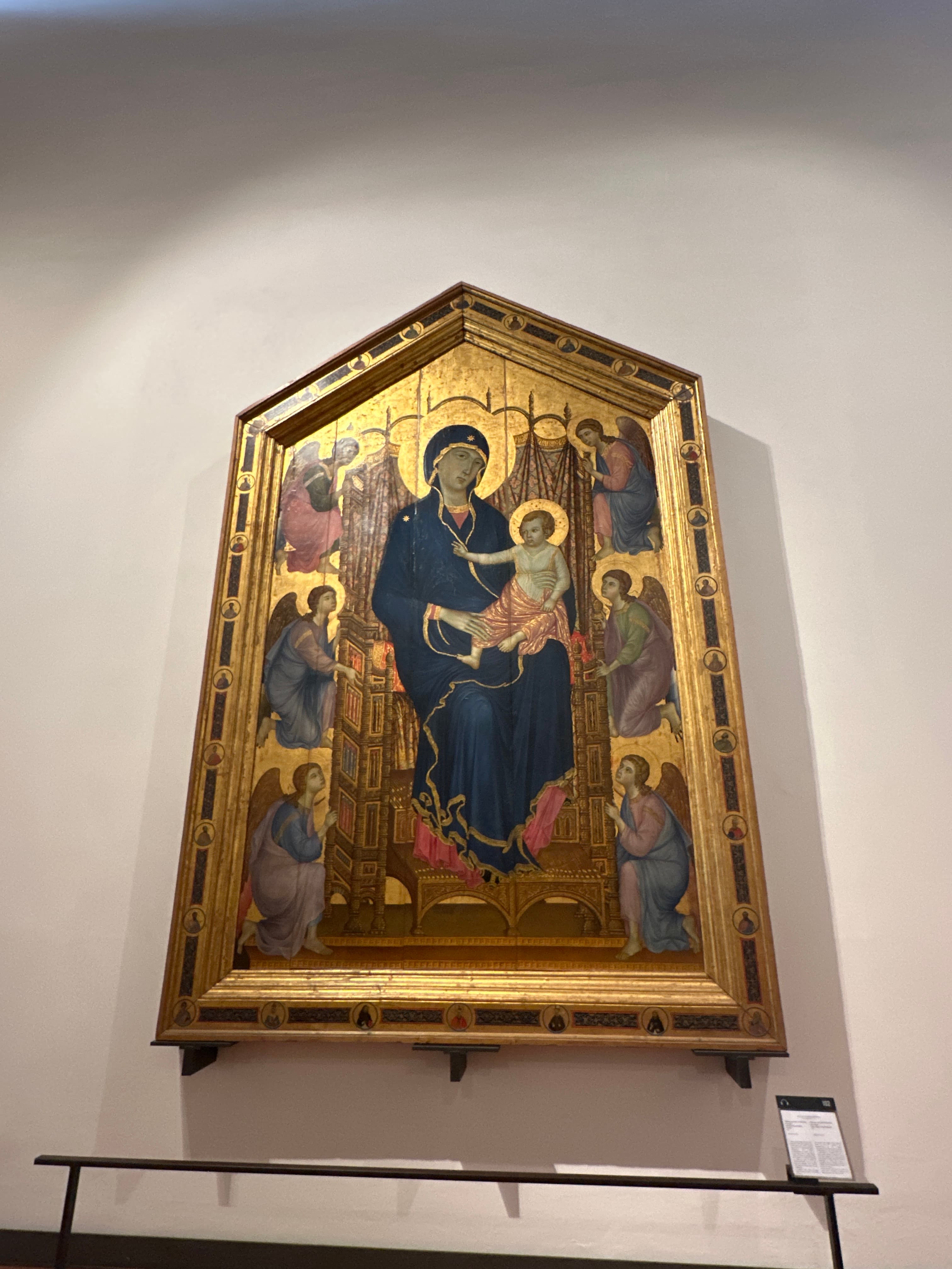 The Madonna Enthroned