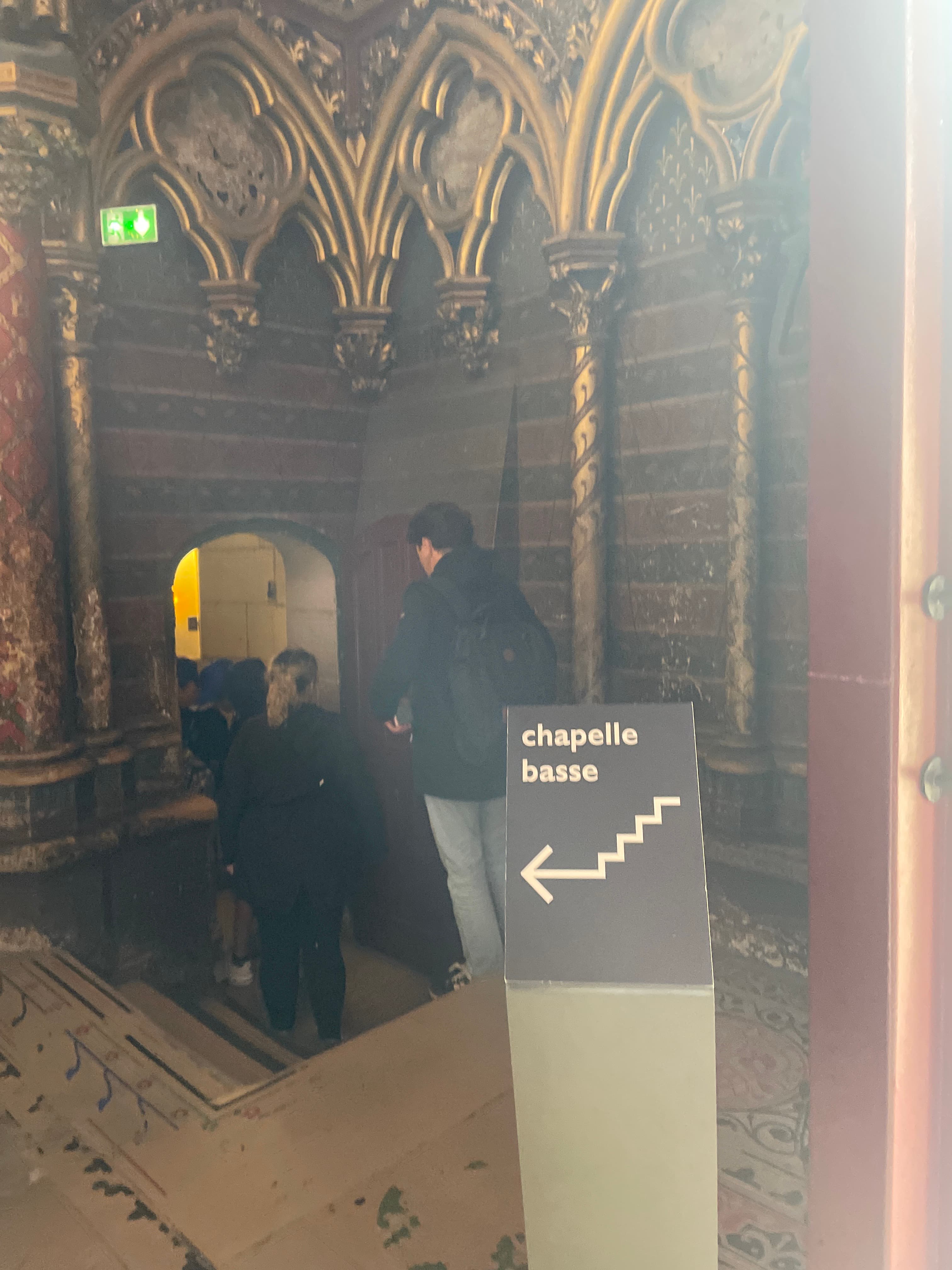 Exit of Sainte-Chapelle