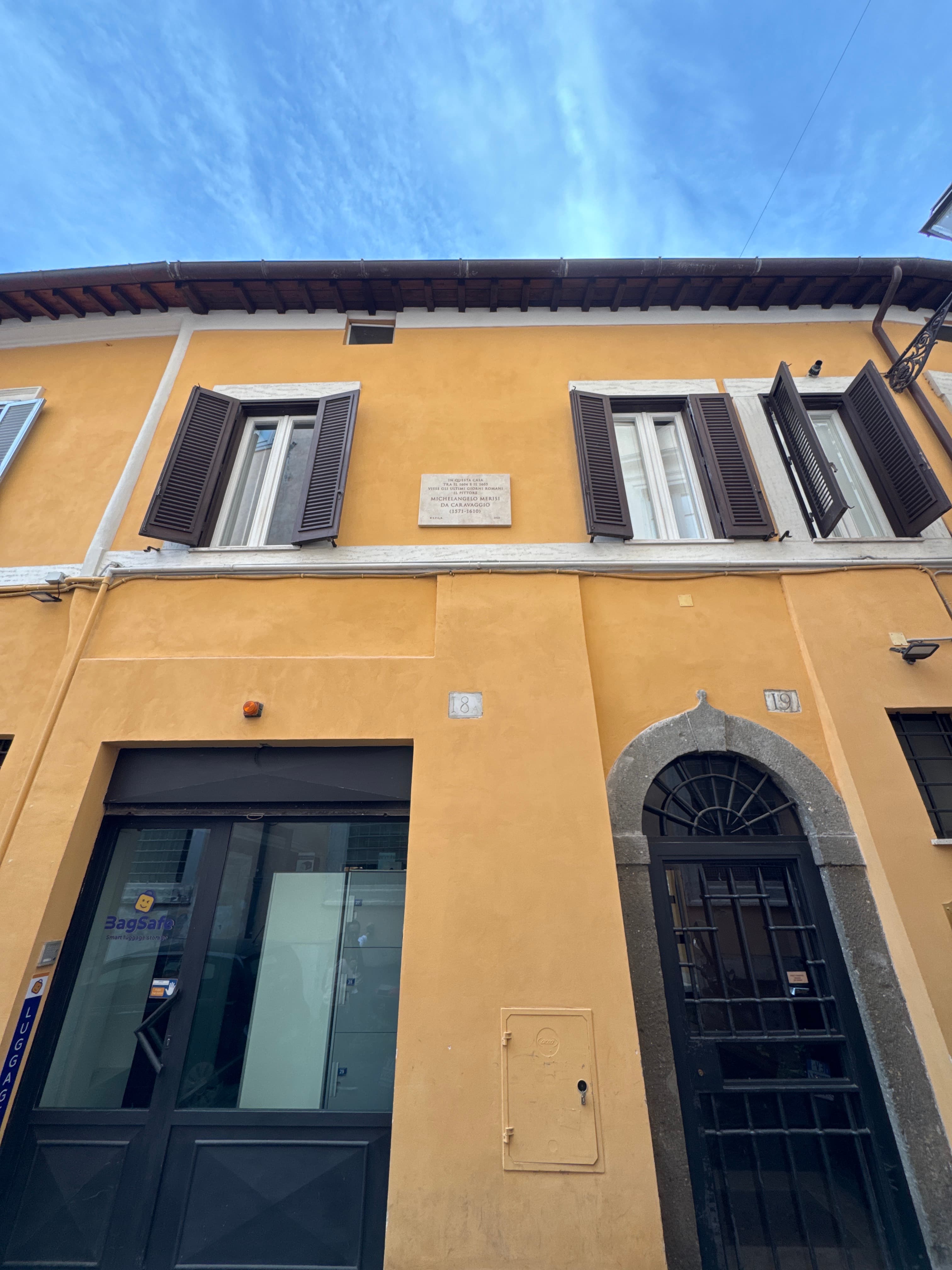 Caravaggio’s Apartment